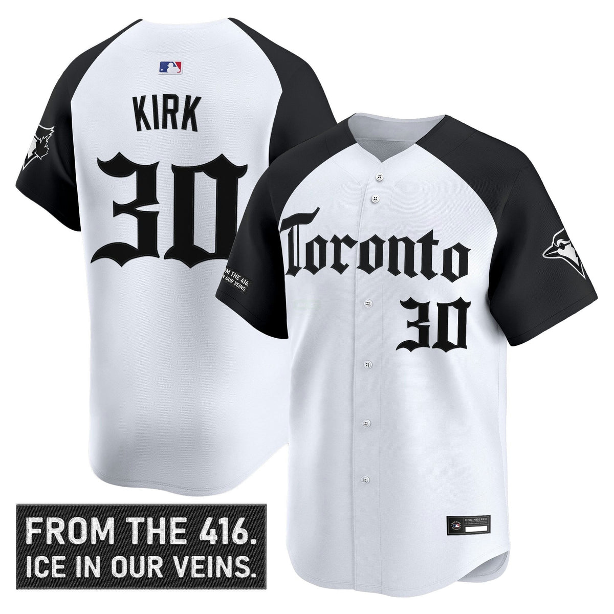 MLB Men’s Toronto ‘Gothic North Edition’ Vapor Premier Limited Jersey