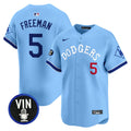 MLB Men’s Tribute Vin Scully Patch Vapor Premier Limited Jersey