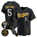 MLB Men’s Vin & Kobe Patch Gold Trim Vapor Premier Limited Jersey V2