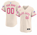 MLB Toronto Blue Jays Mens Toronto Bubble Gum 2025 World Series Vapor Premier Limited Jersey