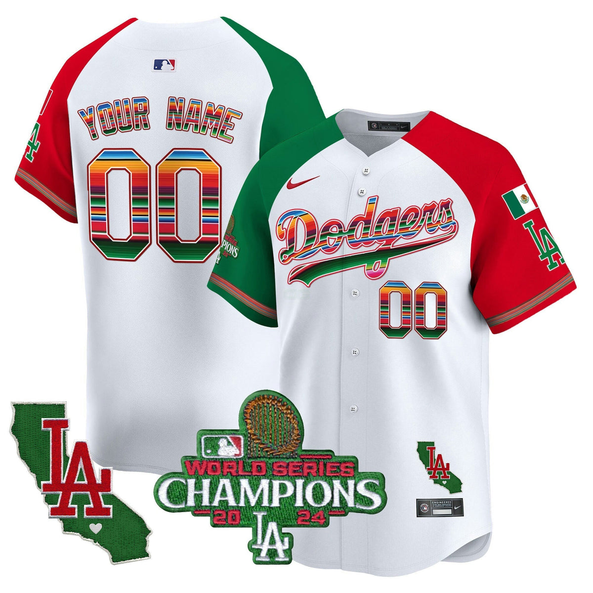 MLB Mexico 2024 World Series Champions Vapor Premier Limited Jersey
