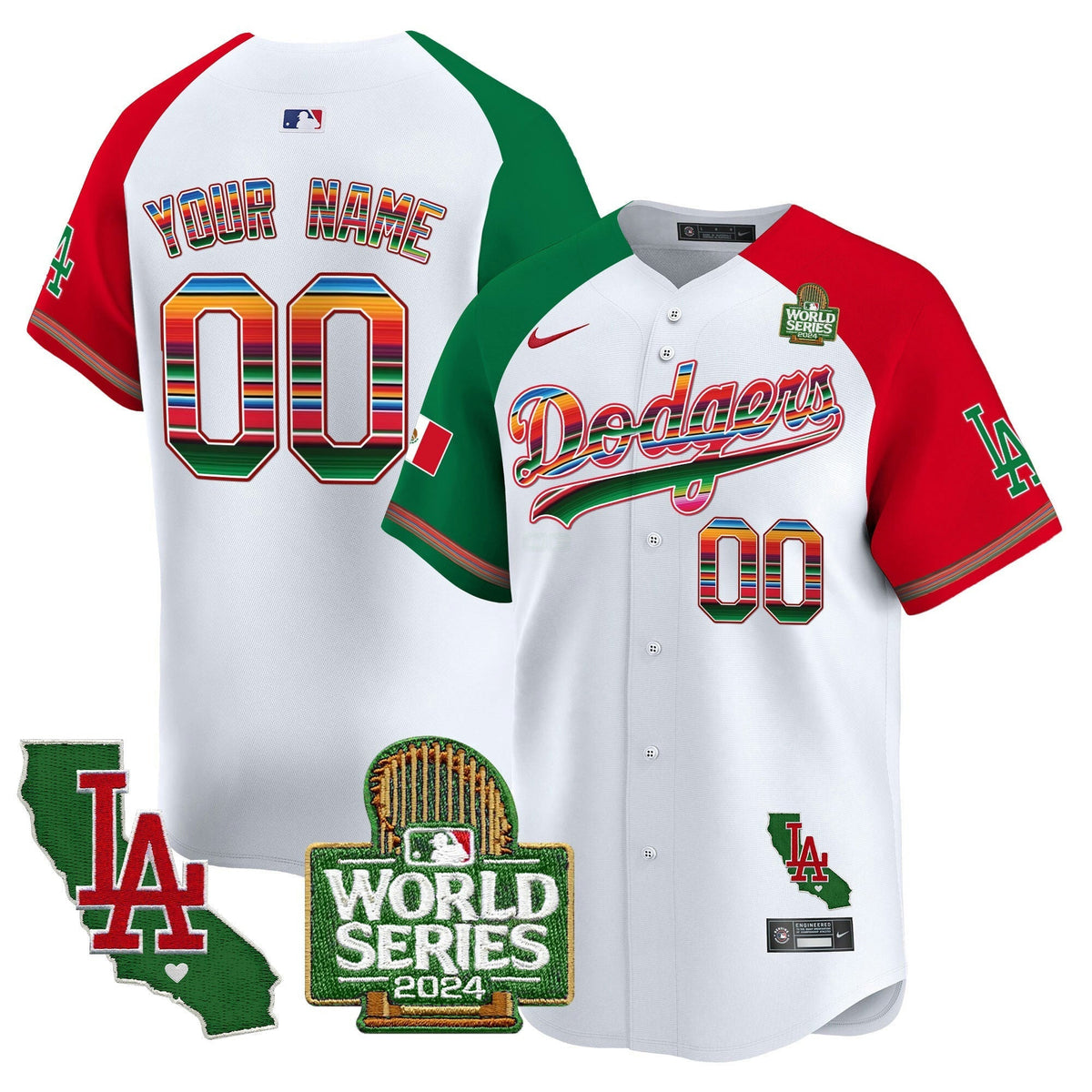 MLB Mexico 2024 World Series Vapor Premier Limited Jersey V2
