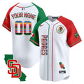 MLB San Diego Padres Mexico California Patch Vapor Premier Limited Jersey V2