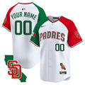 MLB San Diego Padres Mexico California Patch Vapor Premier Limited Jersey V5