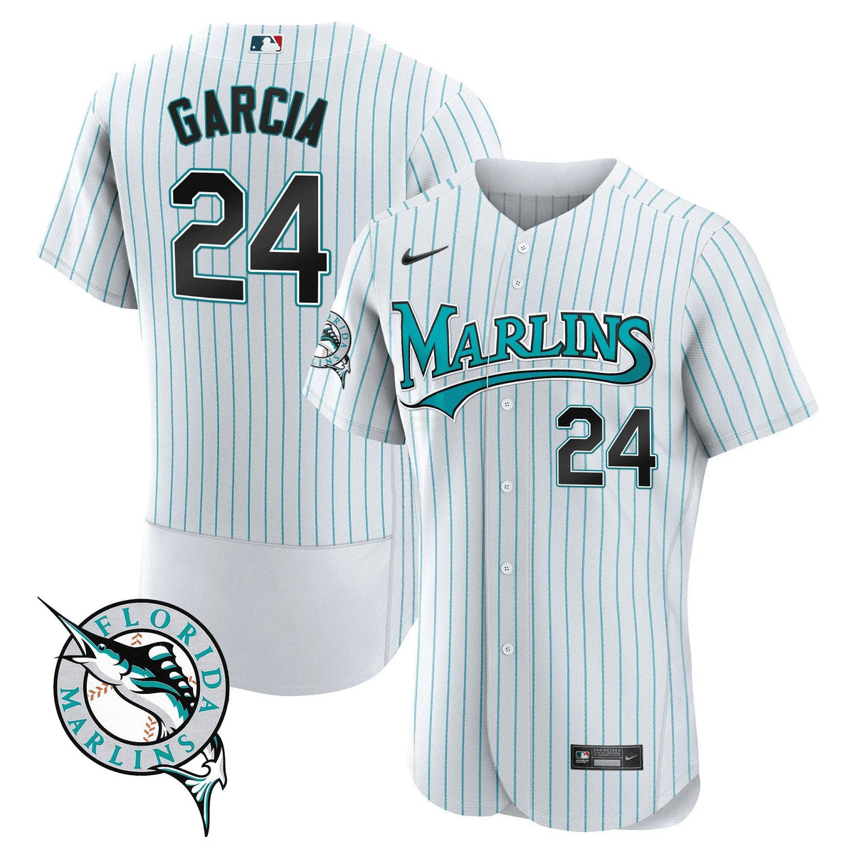 MLB Miami Throwback Flex Base Jersey