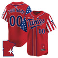 MLB Minnesota 2025 Independence Day Vapor Premier Limited Jersey