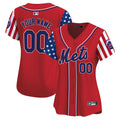 MLB New York Mets New York 2025 Independence Day Vapor Premier Limited Jersey