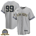 MLB New York Aaron Judge 27 Championships Patch Jersey