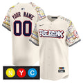 MLB New York The Bronx Subway Style Vapor Premier Limited Jersey – Stitched