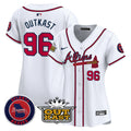 MLB OutKast Atlanta Atliens White Vapor Premier Limited Jersey - Outkast