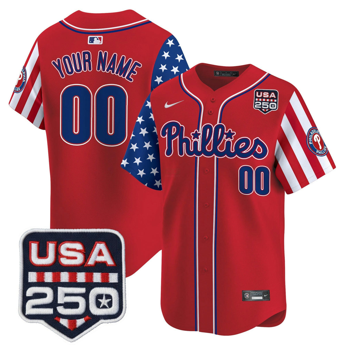 MLB Philadelphia America250 Edition Vapor Premier Limited Jersey