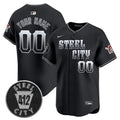 MLB Pittsburgh 412 Patch Vapor Premier Limited Jersey V8