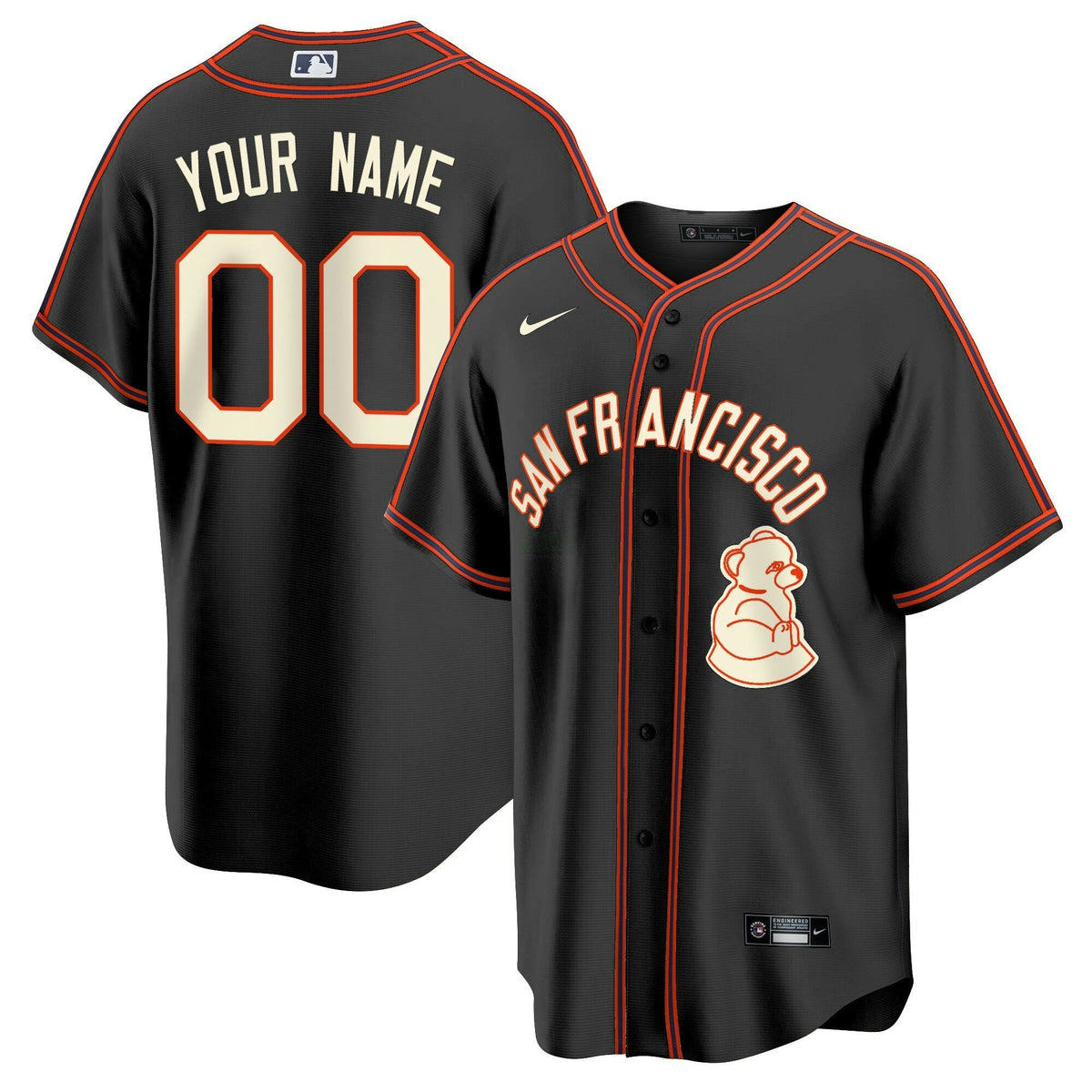 MLB San Francisco 2024 Rickwood Classic Vapor Premier Limited Jersey