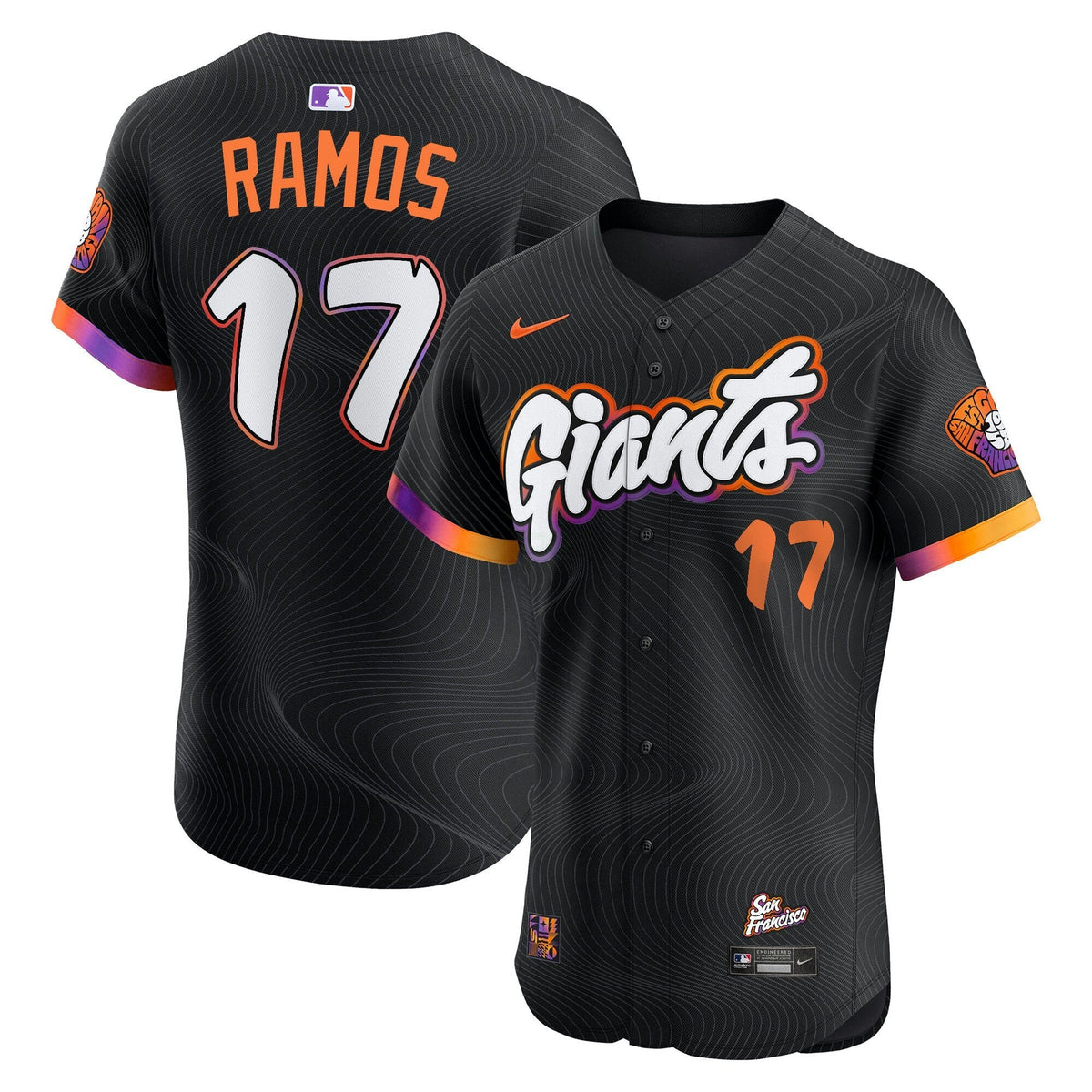 MLB San Francisco 2025 City Connect Vapor Premier Elite Jersey