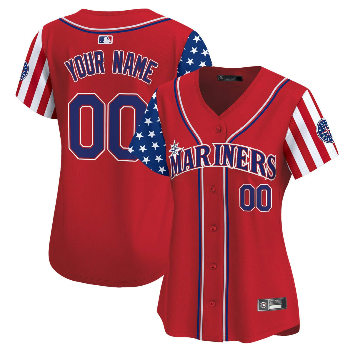 MLB Seattle 2025 Independence Day Vapor Premier Limited Jersey