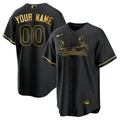 MLB St. Louis Black Gold Jersey - Black