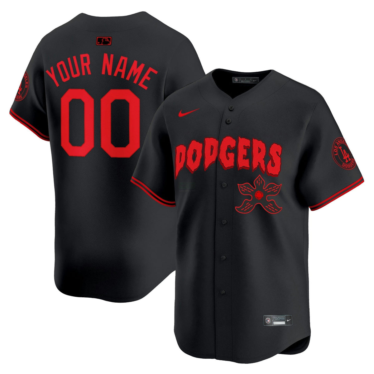 MLB Stranger Things Vapor Premier Limited Jersey