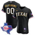 MLB Texas Gold Trim Flex Base Jersey – Texas Patch