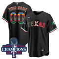MLB Texas Mexico 2023 World Series Champions Jersey V2