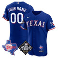 MLB Texas Texas State & 2023 World Series Patch Jersey