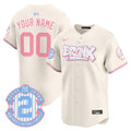 MLB The Bronx Graffiti Bubblegum Pink Vapor Premier Limited Jersey V2