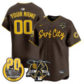 MLB Tony Gwynn & Petco Park 20th Patch Vapor Premier Limited Jersey V3