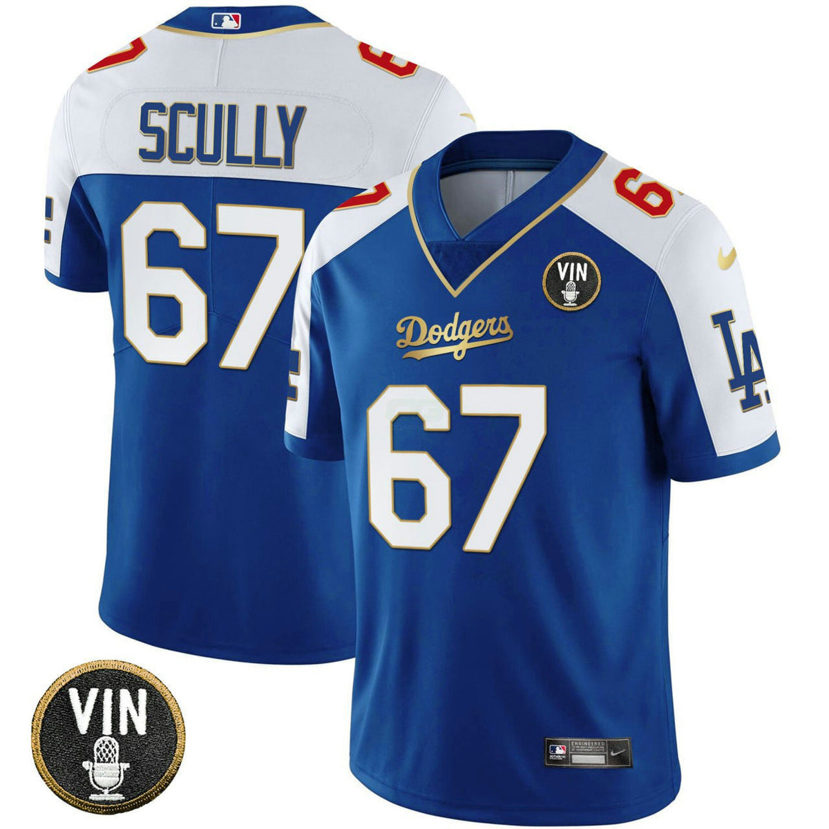 MLB Vin Scully Los Angeles Jersey - Vin Scully