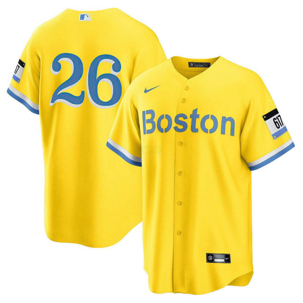 MLB Wade Boggs Boston City Connect Jersey - Cool