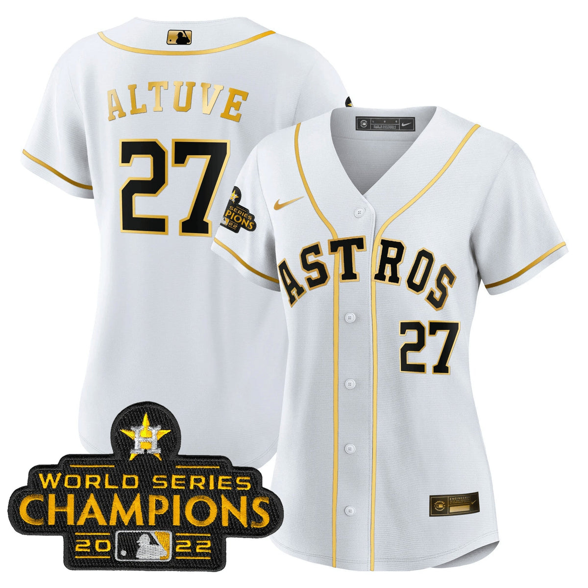 MLB Women’s 2023 Gold Rush Collection Jersey