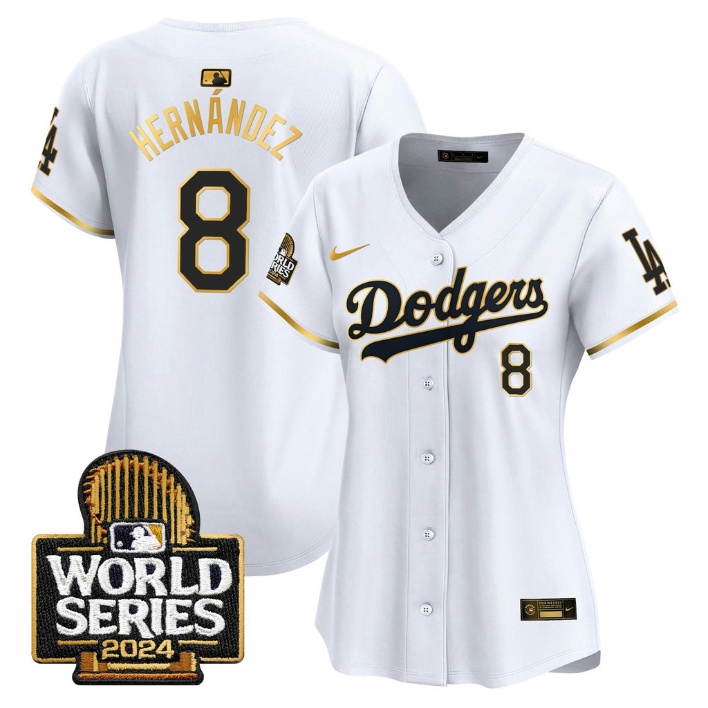 MLB Women’s 2024 World Series Gold Trim Vapor Premier Limited Jersey