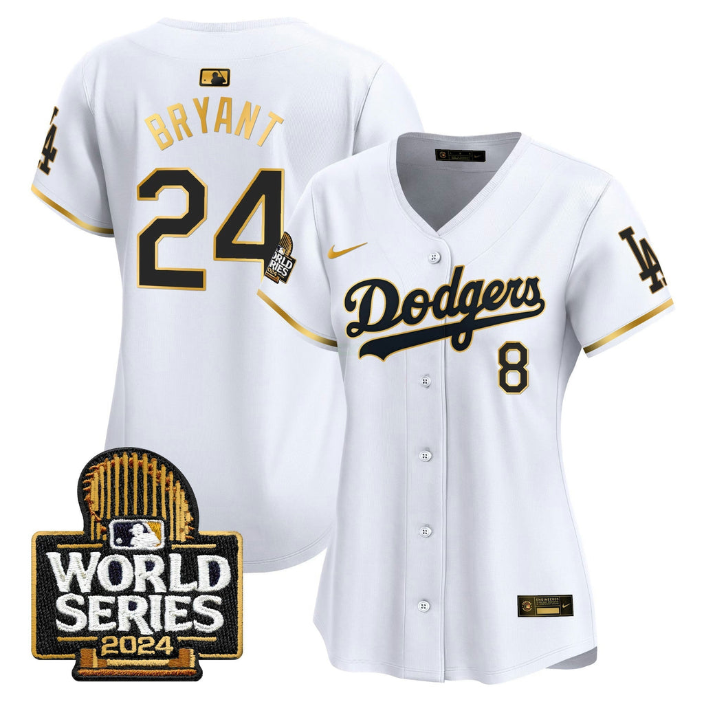 MLB Women’s 2024 World Series Gold Trim Vapor Premier Limited Jersey