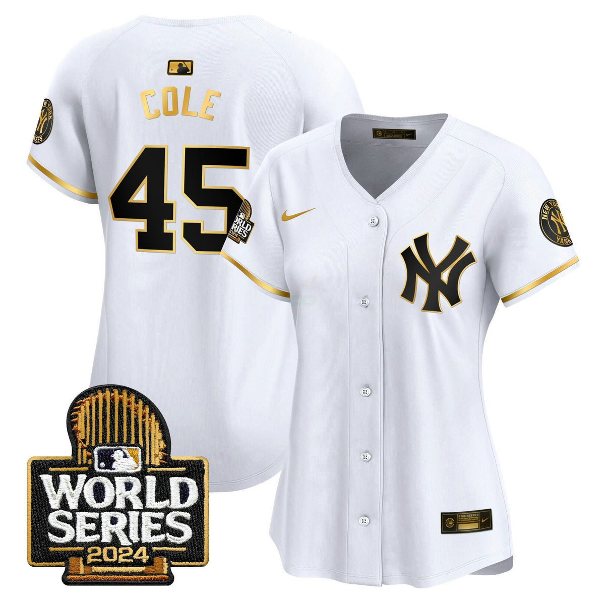 MLB New York Yankees Women’s 2024 World Series Vapor Premier Limited Jersey