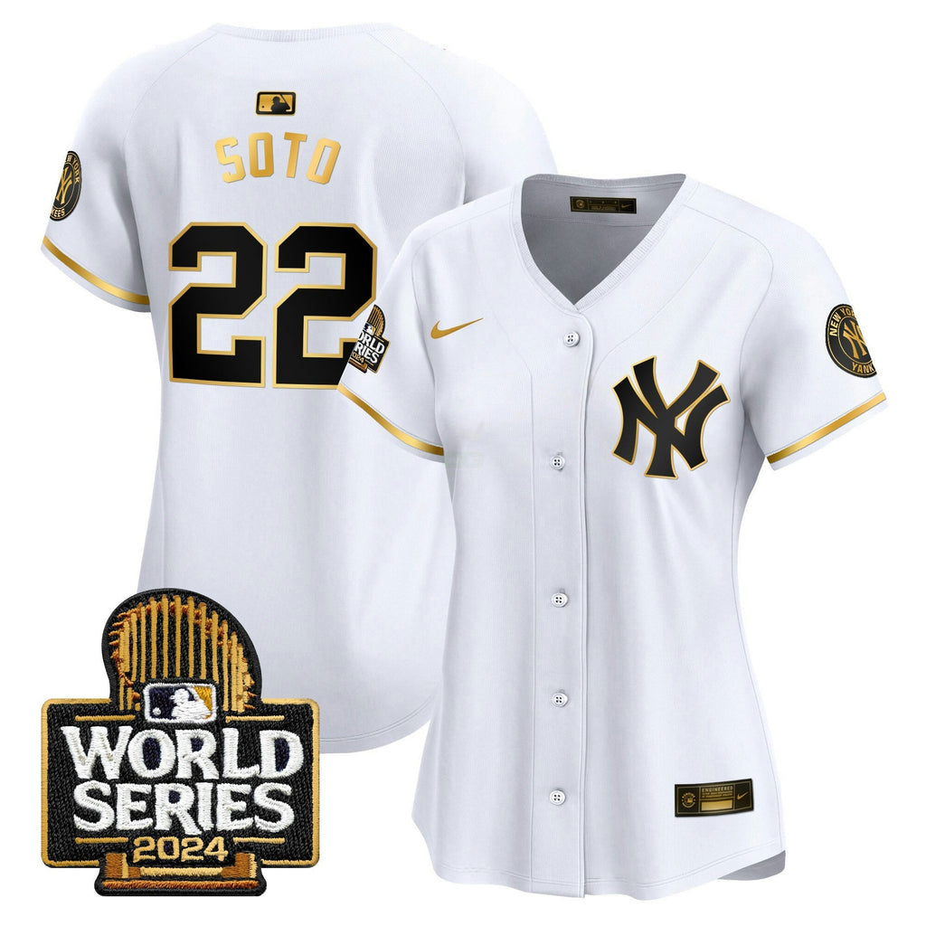 MLB New York Yankees Women’s 2024 World Series Vapor Premier Limited Jersey