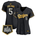 MLB Los Angeles Dodgers Women’s 2024 World Tour Seoul Series Patch Vapor Premier Limited Jersey