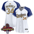 MLB Women’s 2025 Gold Vapor Premier Limited Jersey