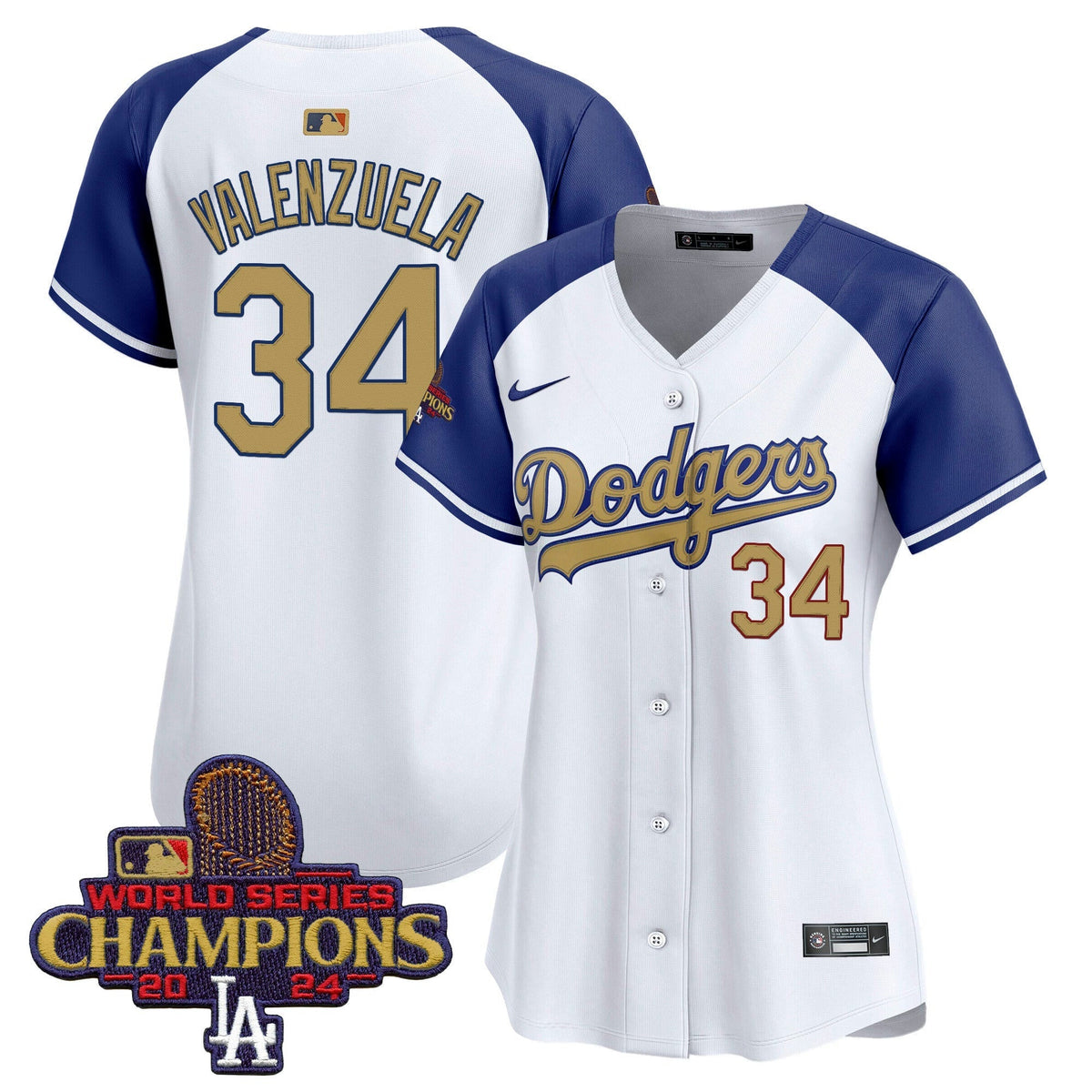 MLB Women’s 2025 Gold Vapor Premier Limited Jersey