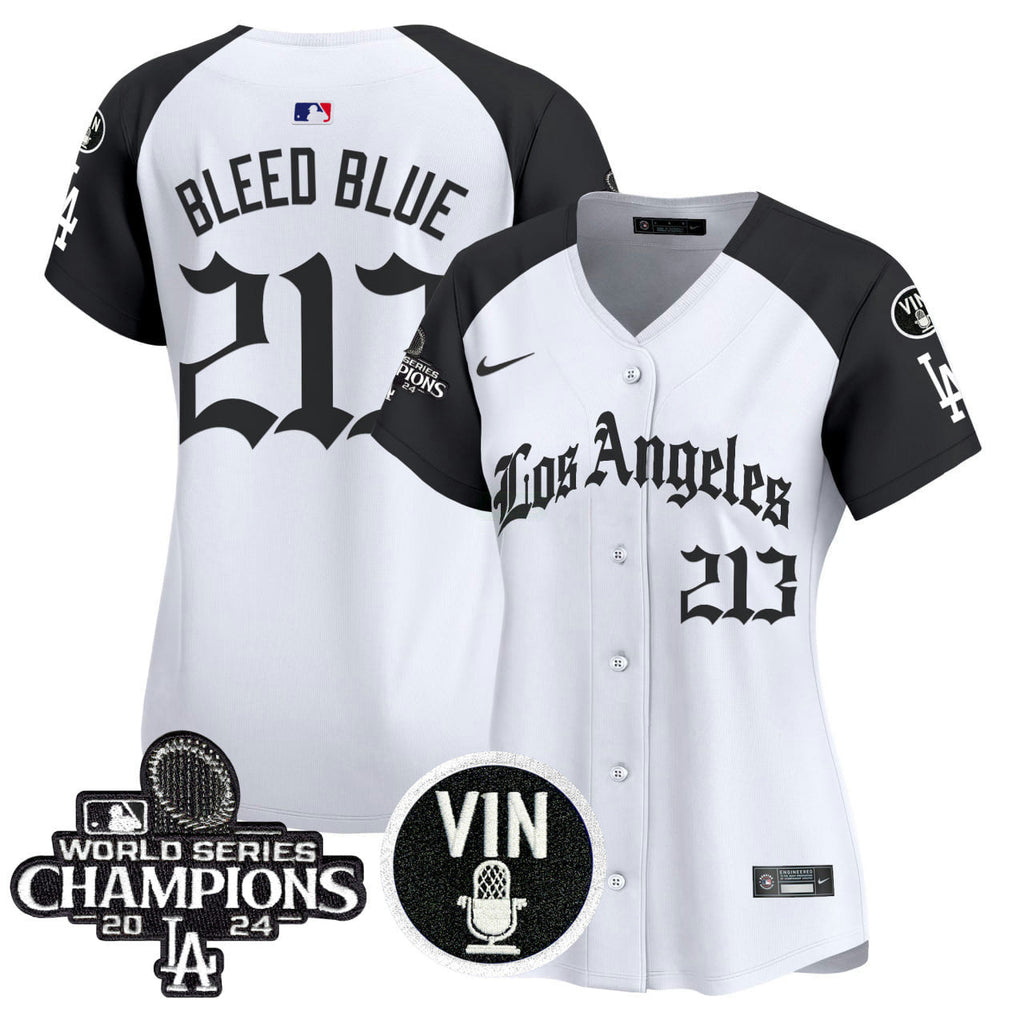 MLB Women’s 2025 LA Gothic Style Vapor Premier Limited Jersey