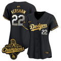 MLB Women’s 2025 World Series Champions Patch Gold Trim Vapor Premier Limited Jersey