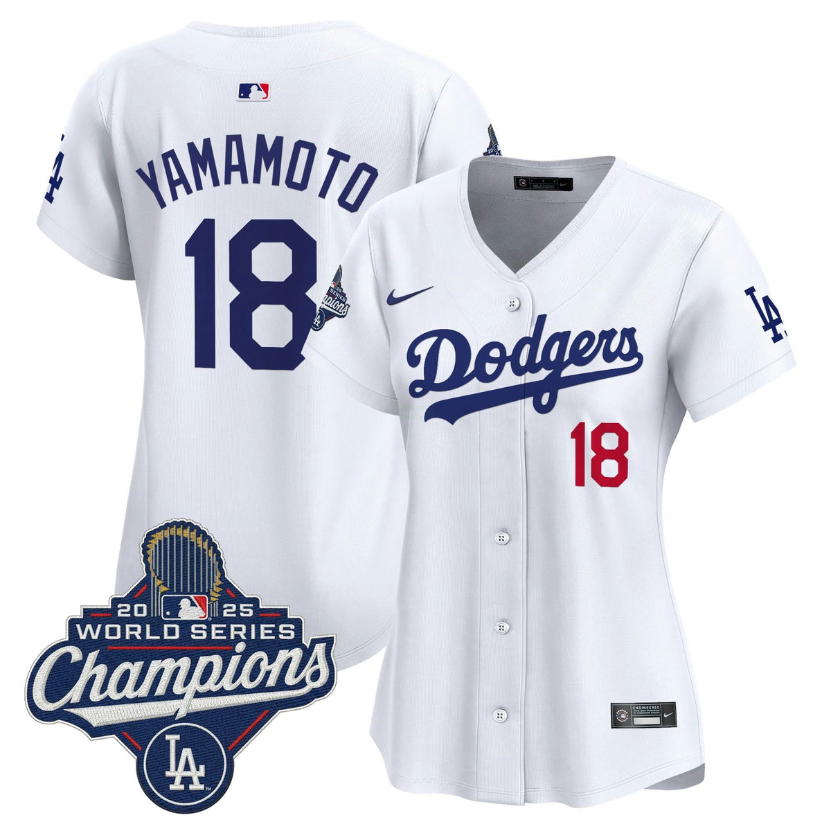 MLB Women’s 2025 World Series Champions Vapor Premier Limited Jersey