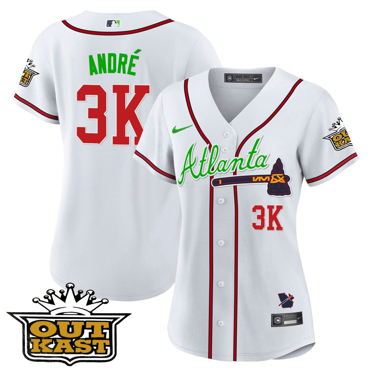 MLB Women’s Atlanta Outkast Jersey V3