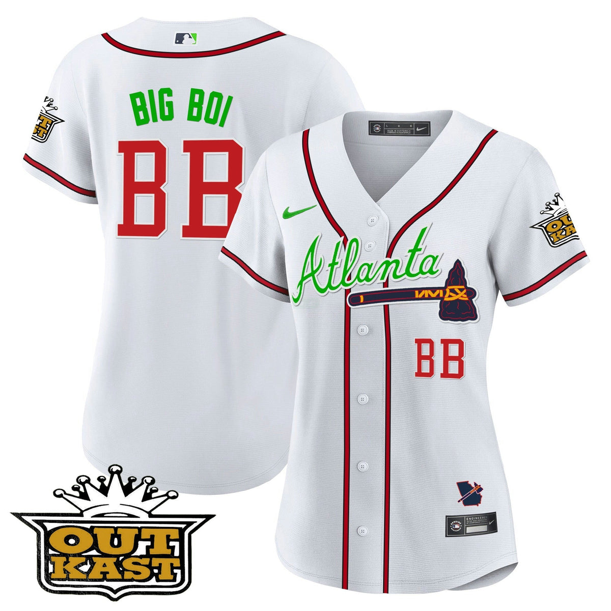 MLB Women’s Atlanta Outkast Jersey V3