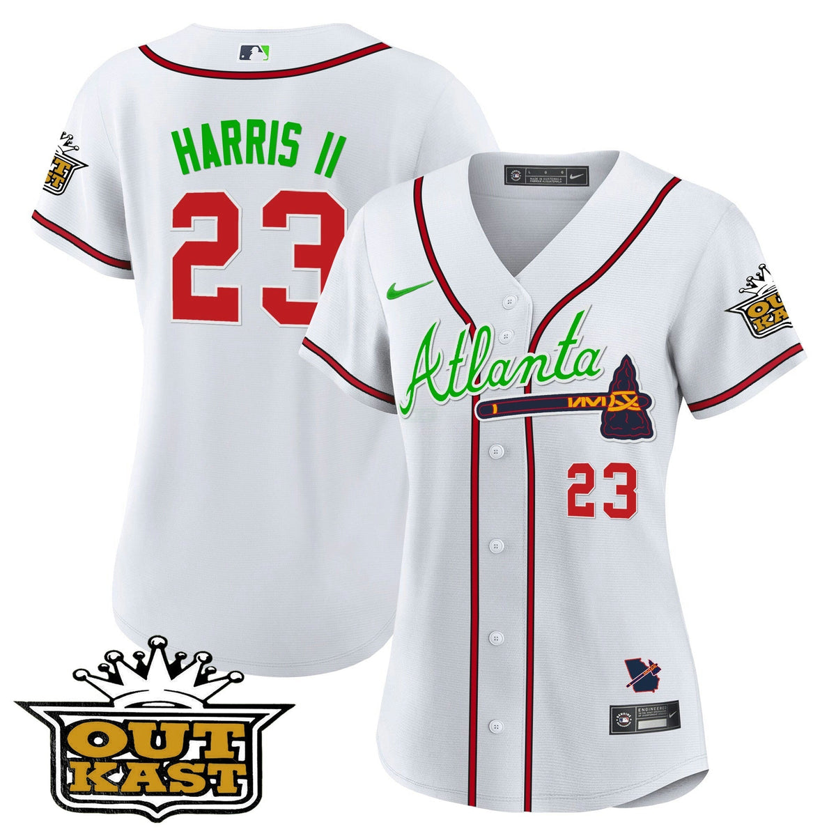 MLB Women’s Atlanta Outkast Jersey V3