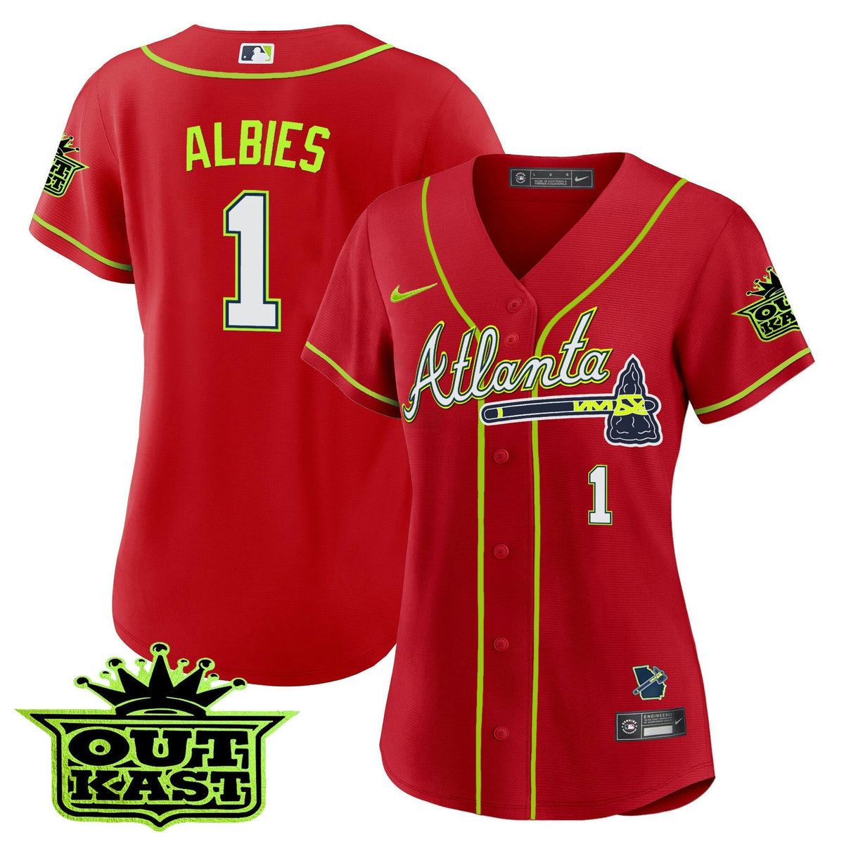 MLB Women’s Atlanta Outkast Jersey V3