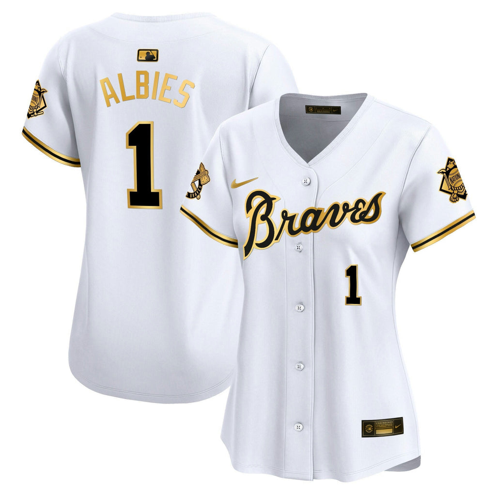 MLB Women’s Atlanta Peaches n’ Creme Vapor Premier Limited Jersey