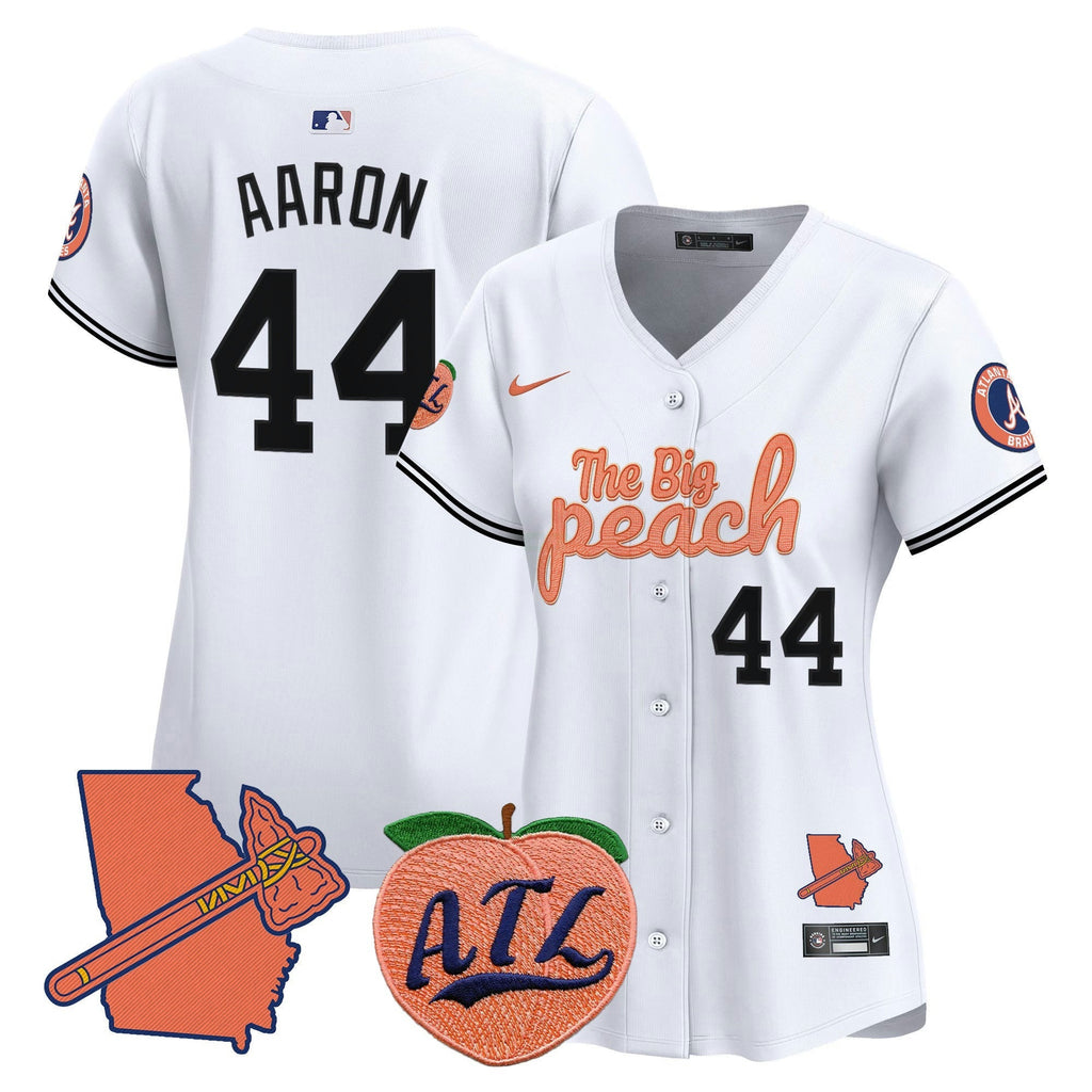 MLB Women’s Atlanta The Big Peach Vapor Premier Limited Jersey