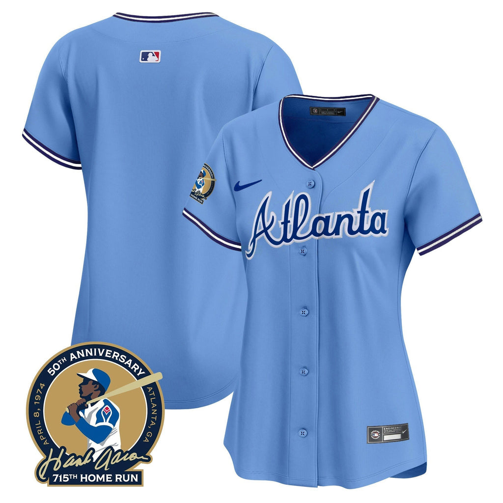 MLB Women’s Atlanta Throwback 1974 – 1982 Vapor Premier Limited Jersey