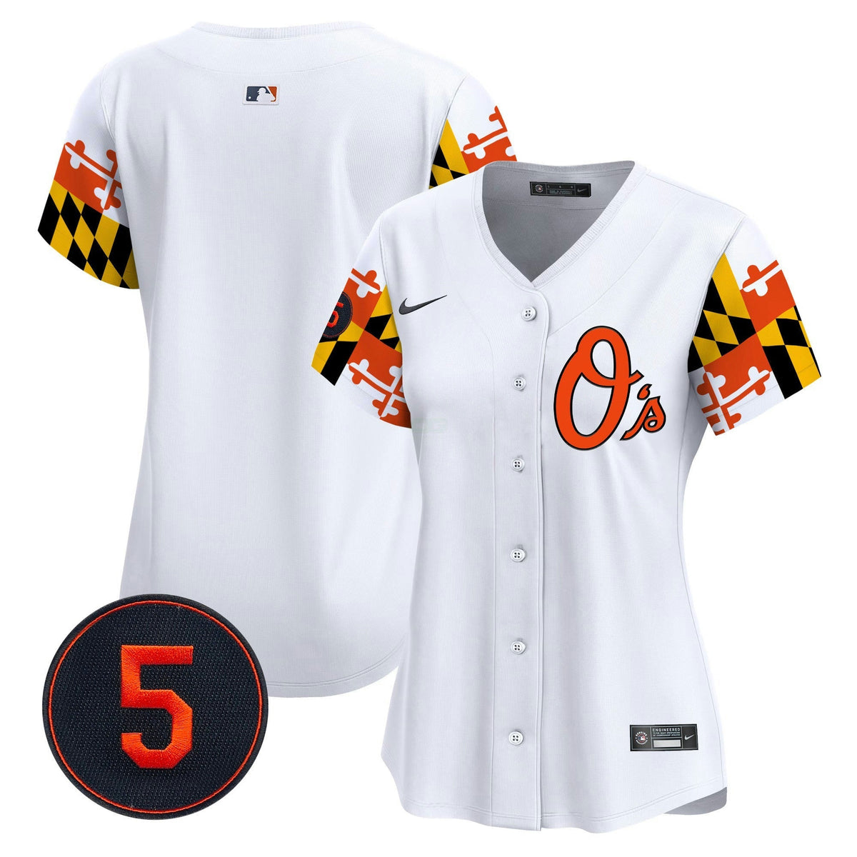 MLB Women’s Baltimore Robinson Patch Vapor Premier Limited Jersey V5