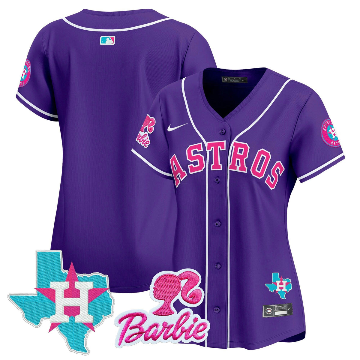 MLB Women’s Barbie Patch Vapor Premier Limited Jersey