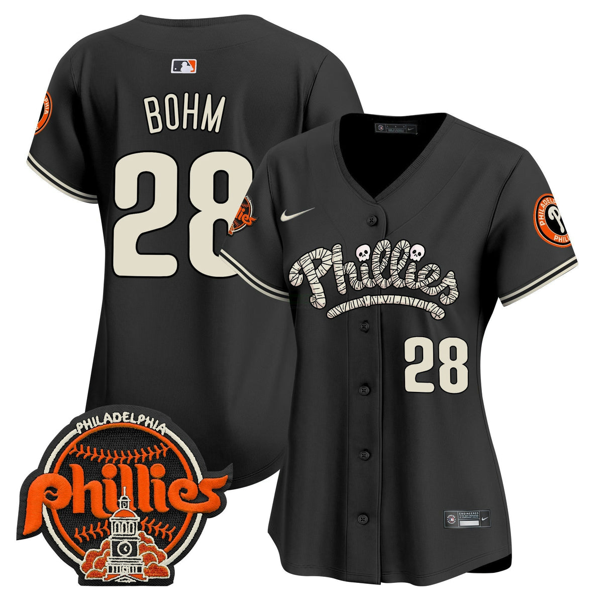 MLB Philadelphia Phillies Women’s Halloween Vapor Premier Limited Jersey