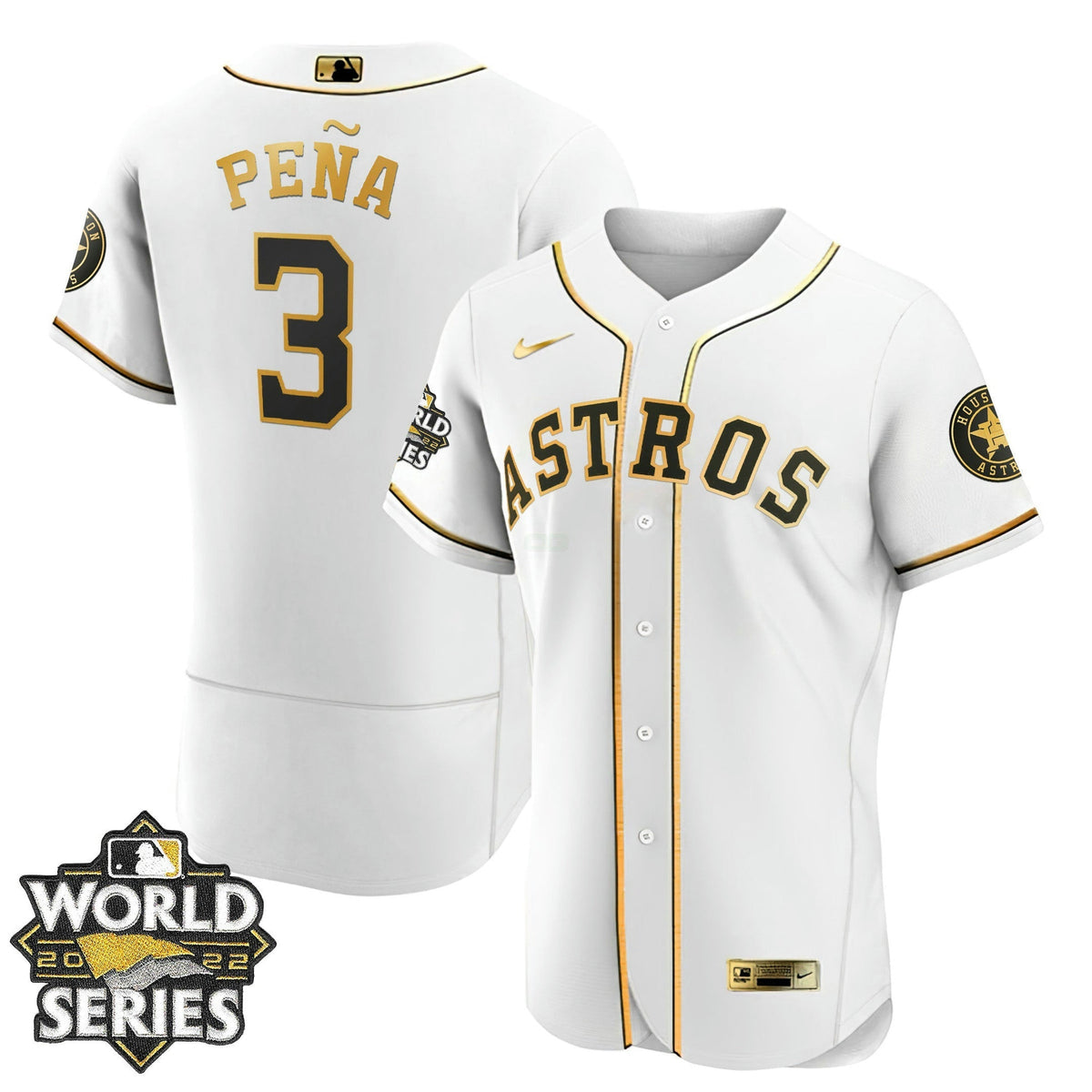MLB Women’s Houston 2022 World Series Player Jersey